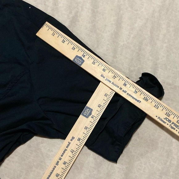 Vintage Rocawear Black‎ Women’s Shirt with Side Ruching and Bedazzled Back - Picture 4 of 14